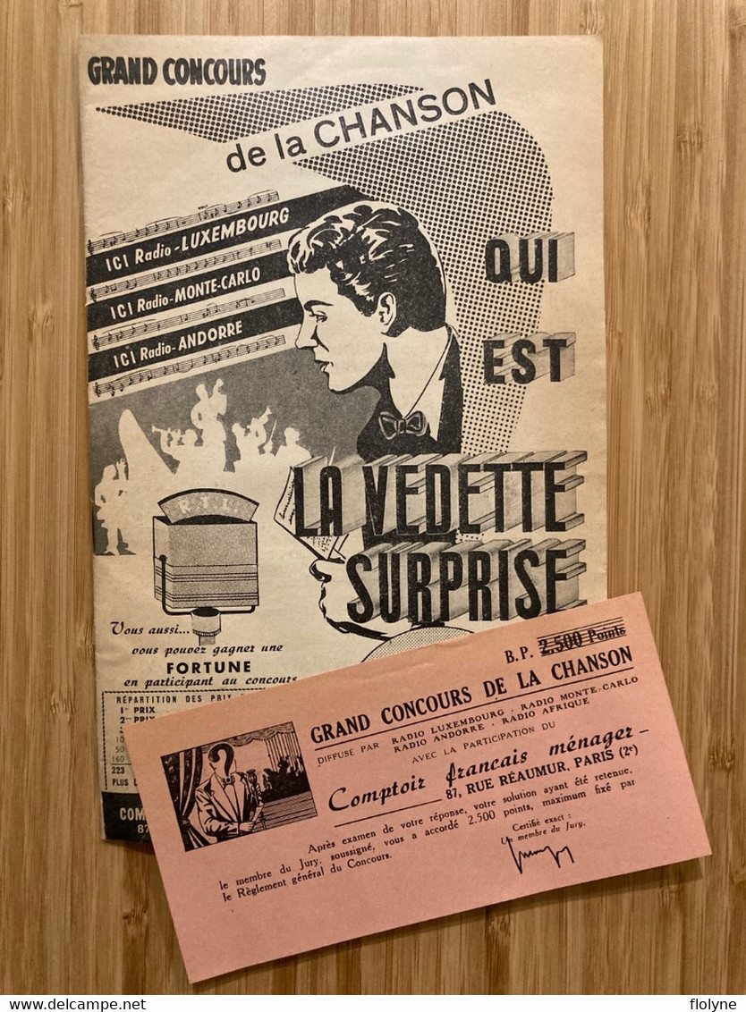 COMPTOIR FRANÇAIS MÉNAGER - Catalogue Ancien Illustré Du Magasin , 87 Rue Réaumur Paris 2ème - Pub Publicité - Advertising