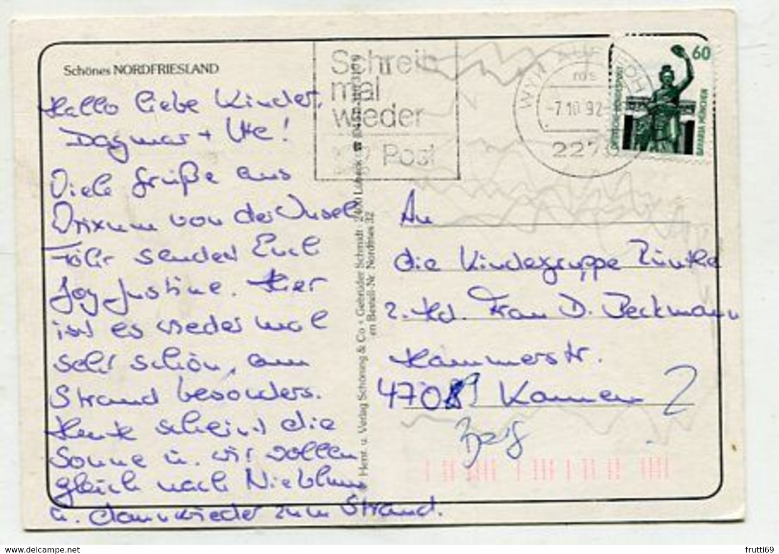 AK 109472 GERMANY - Nordfriesland - Nordfriesland