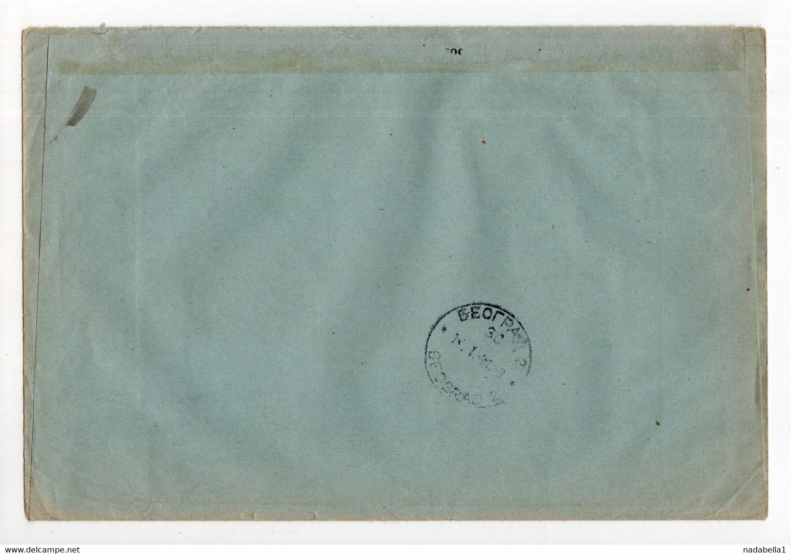 1941. KINGDOM OF YUGOSLAVIA,SERBIA,KOS. MITROVICA,RECORDED COVER,3.5 DIN POSTAGE DUE IN BELGRADE - Postage Due