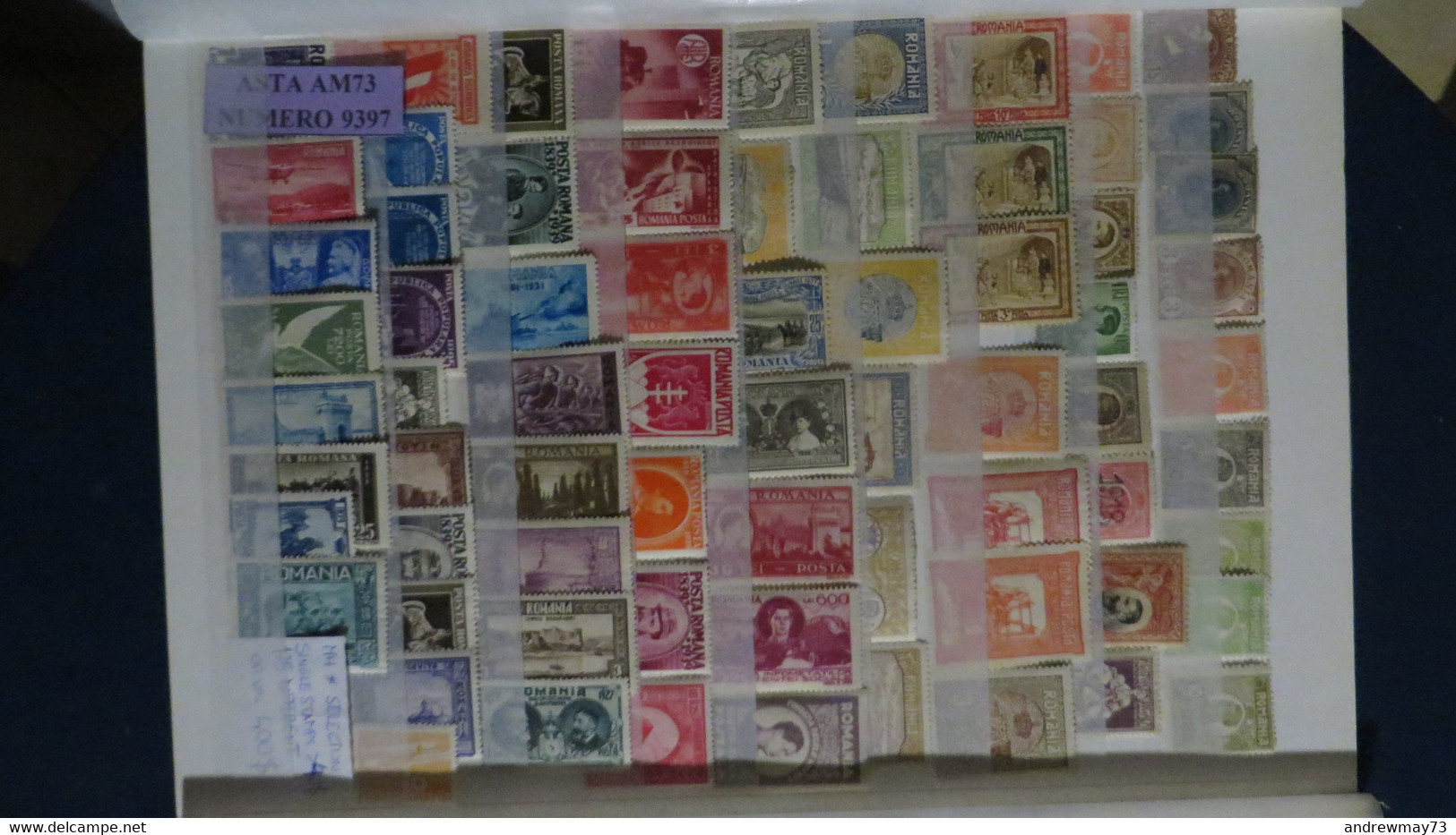ROMANIA-NICE MH SELECTION - 175 DIFFERENT- 400 $ CAT. VALUE-BARGAIN PRICE - Collections