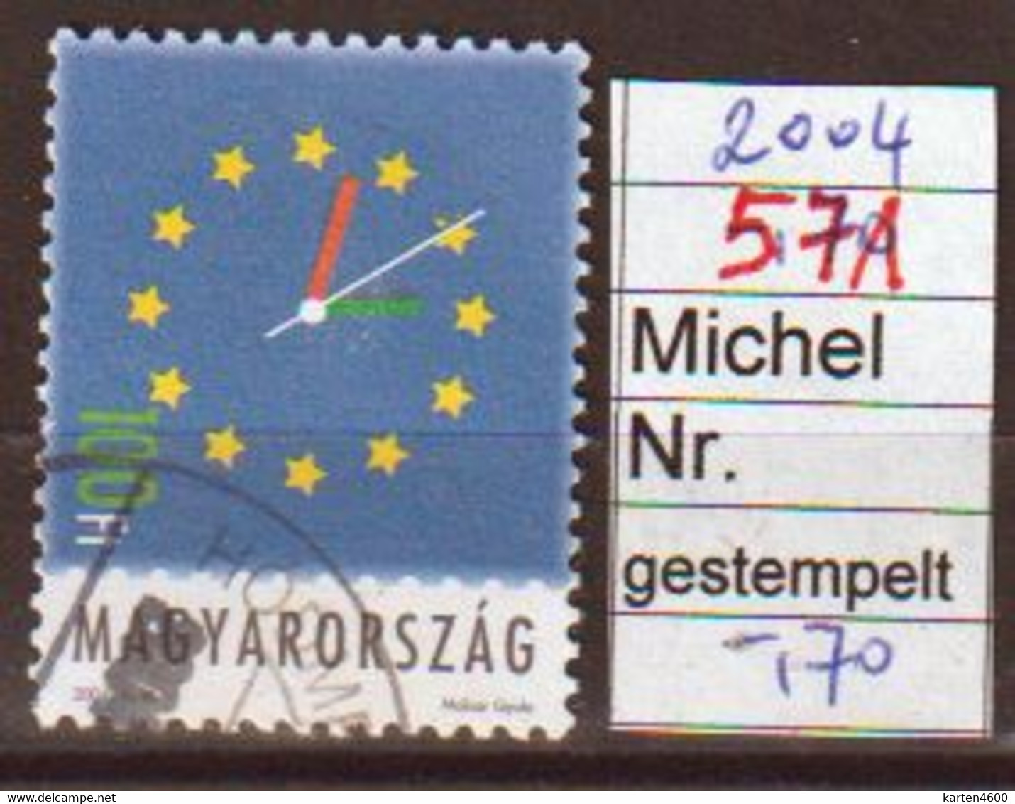 Aufnahme Ungarns Zur EU 2004 (571) - Gebraucht