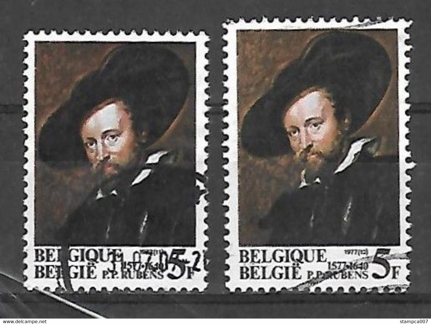 OCB Nr 1860 + 1861 Rubens - Used Stamps