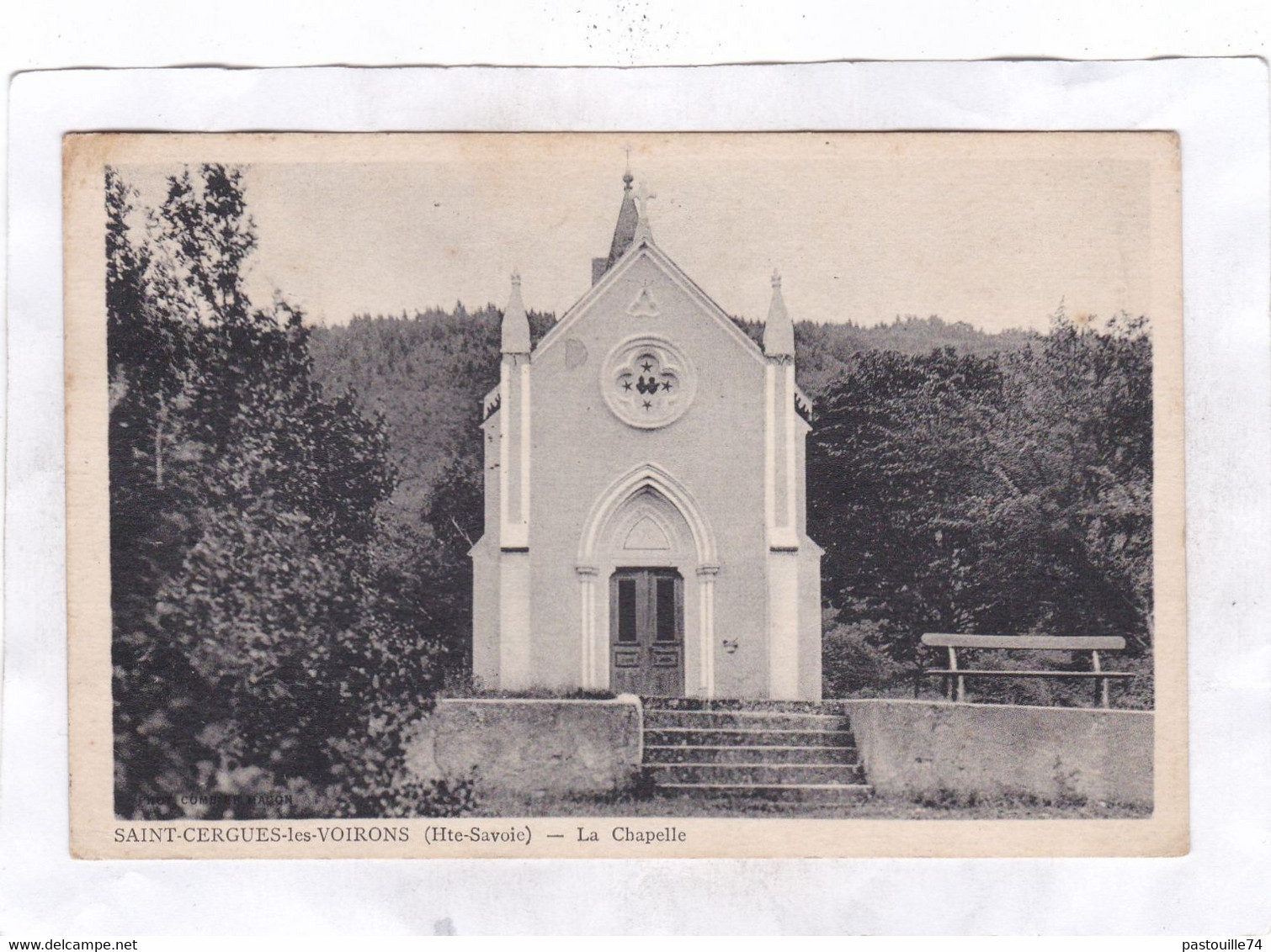 CPA : 14 X 9  - SAINT-CERGUES-les-VOIRONS  -  La  Chapelle - Saint-Cergues