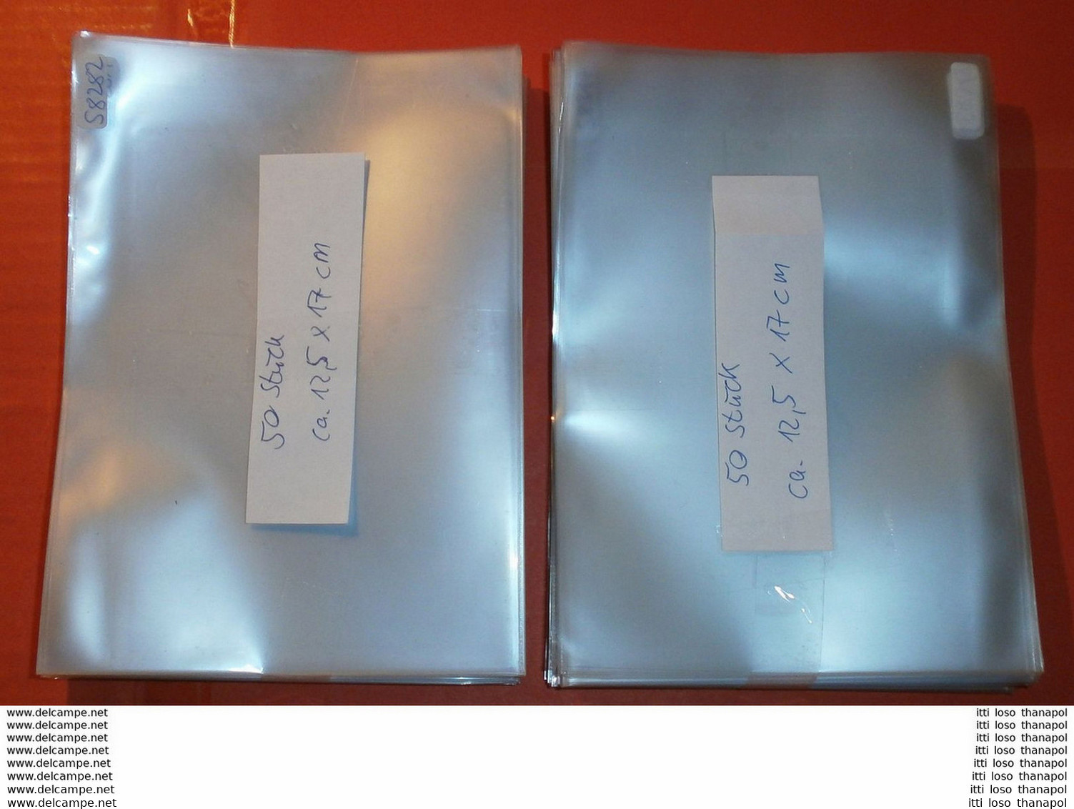 ANSICHTSKARTEN - 100 Stück Schutzhüllen Ca. 12,5 X 17 Cm - Weiche Folie - Alle Gebraucht (Foto)(Zubehör 0002) - Sleeves