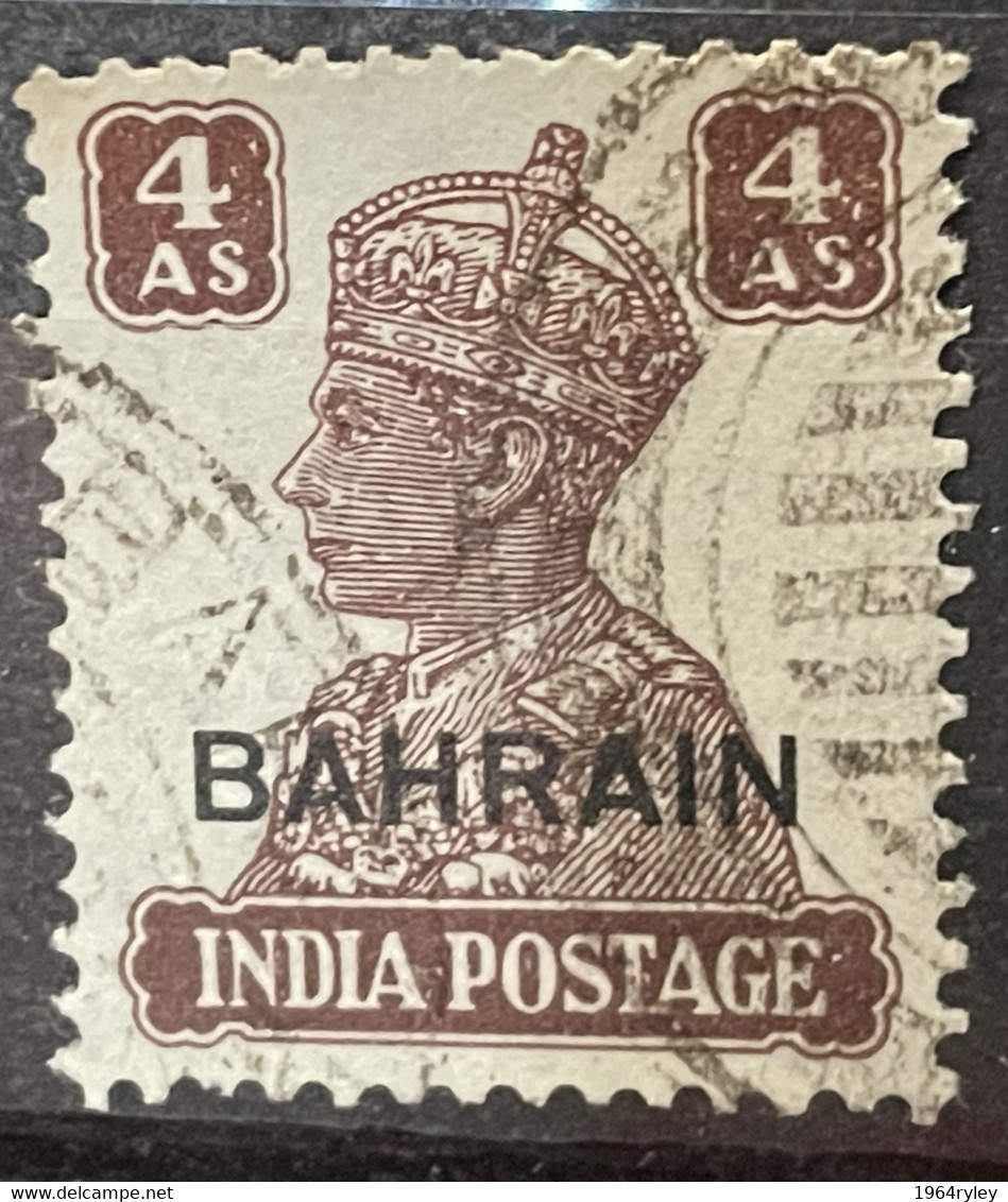 BAHRAIN - (0) - 1942-1943  # 48 - Bahrain (...-1965)