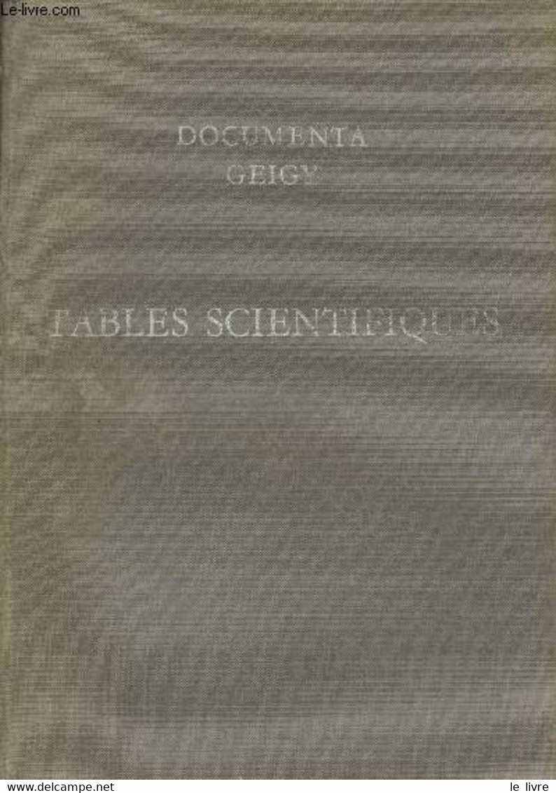 Tables Scientifiques - 6e édition - Diem Konrad - 0 - Sciences