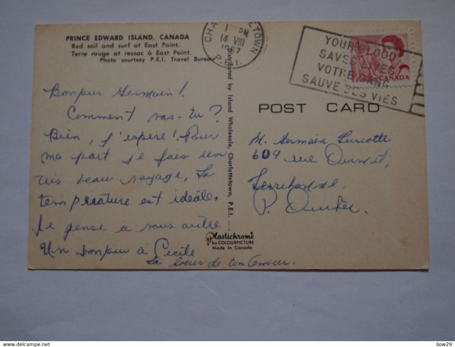 CPA Canada Prince Edward Island East Point 1967 - Other & Unclassified