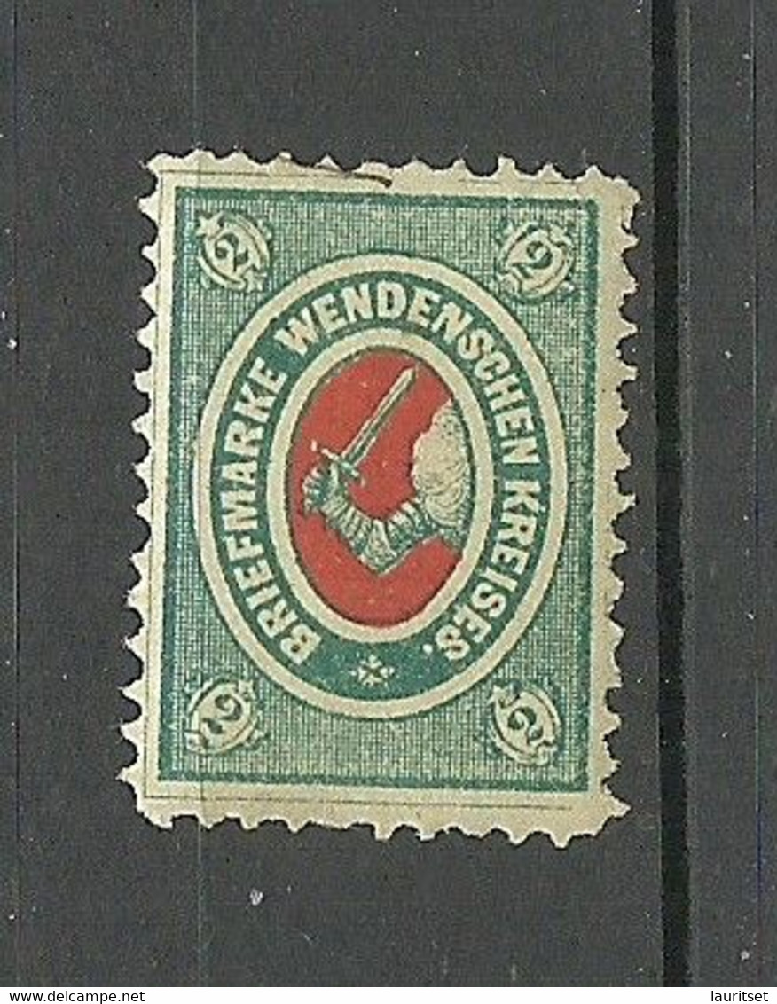 RUSSIA Russland Latvia 1878 Lettland Wenden Semstvo Zemstvo Michel 9 * - Nuovi