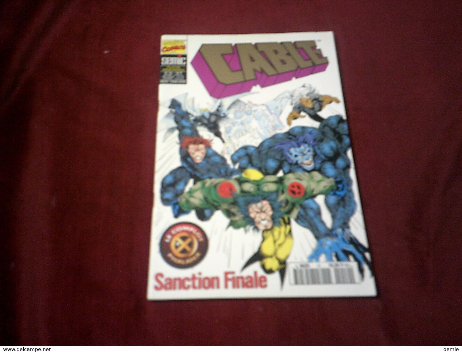 CABLE  N° 10  SANCTION FINALE   /  MARVEL COMICS SEMIC  COLLECTION INTEGRALE - Colecciones Completas