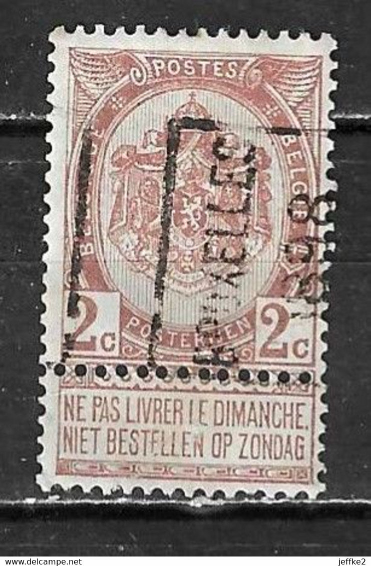 PRE169A  Armoiries - Bonne Valeur - Bruxelles 1898 - MNG - LOOK!!!! - Roller Precancels 1894-99