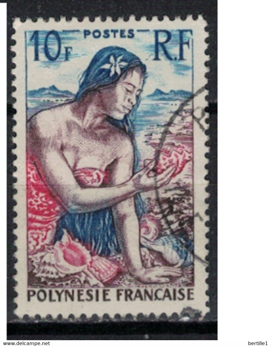 POLYNESIE            N°  YVERT 9 (1)  OBLITERE     ( OB    06/ 05 ) - Used Stamps