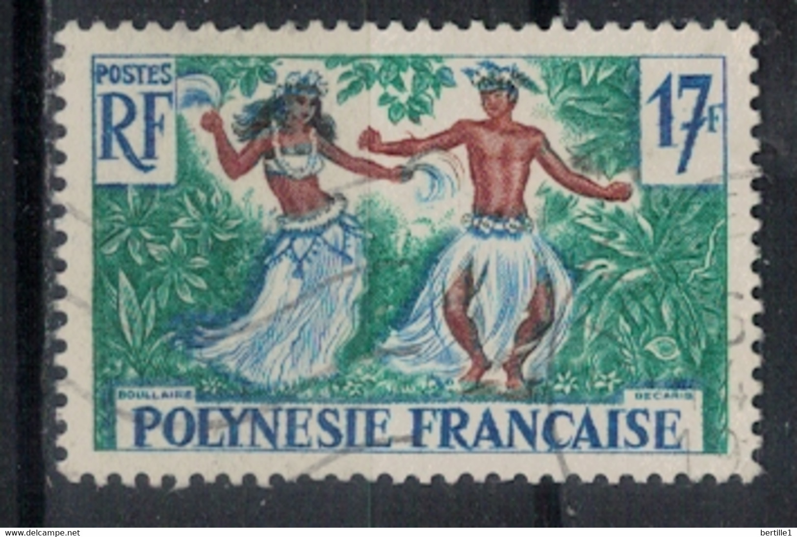 POLYNESIE            N°  YVERT 10 (2)  OBLITERE     ( OB    06/ 05 ) - Used Stamps