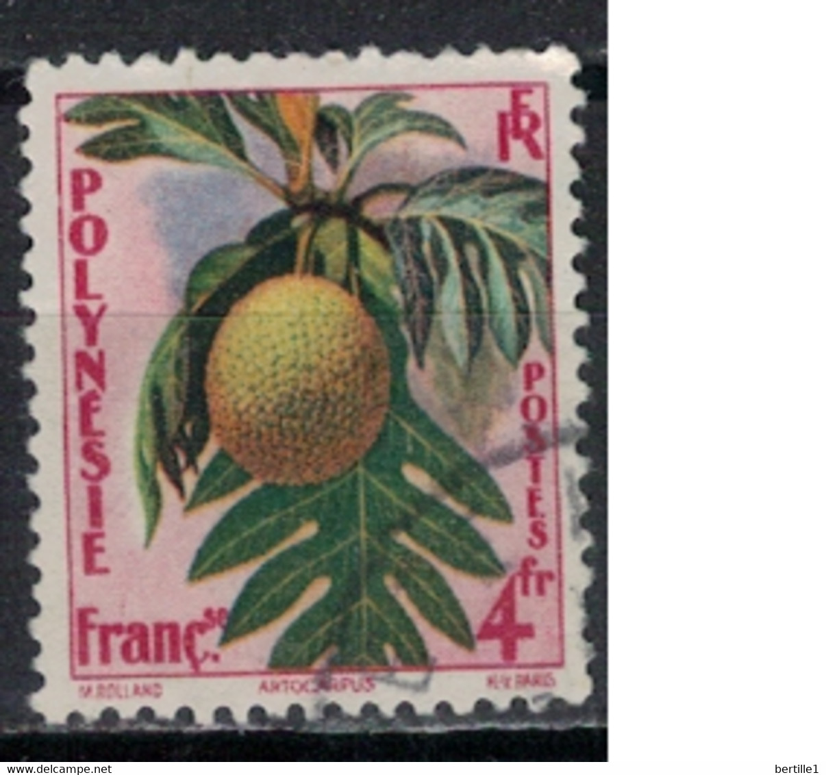 POLYNESIE            N°  YVERT 13   OBLITERE     ( OB    06/ 06 ) - Used Stamps