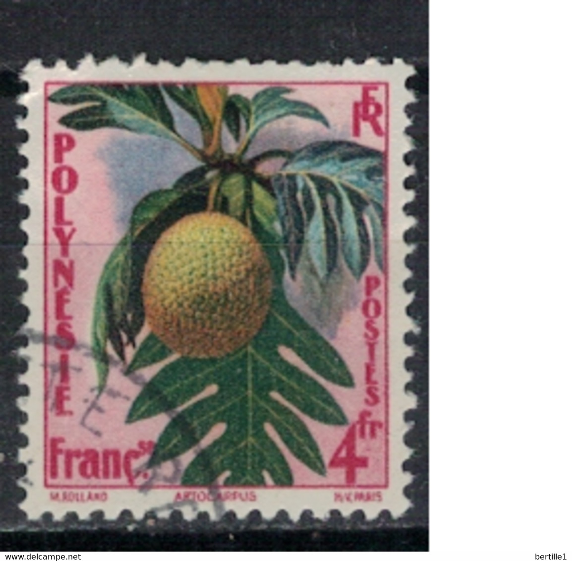POLYNESIE            N°  YVERT 13 (1)  OBLITERE     ( OB    06/ 06 ) - Used Stamps