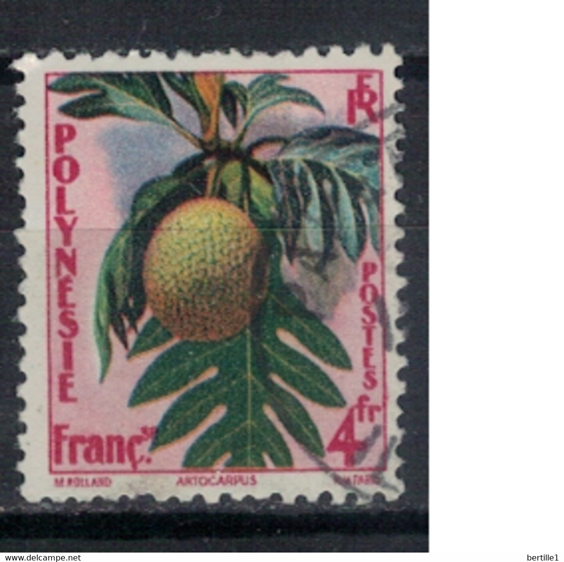 POLYNESIE            N°  YVERT 13 (2)  OBLITERE     ( OB    06/ 06 ) - Used Stamps