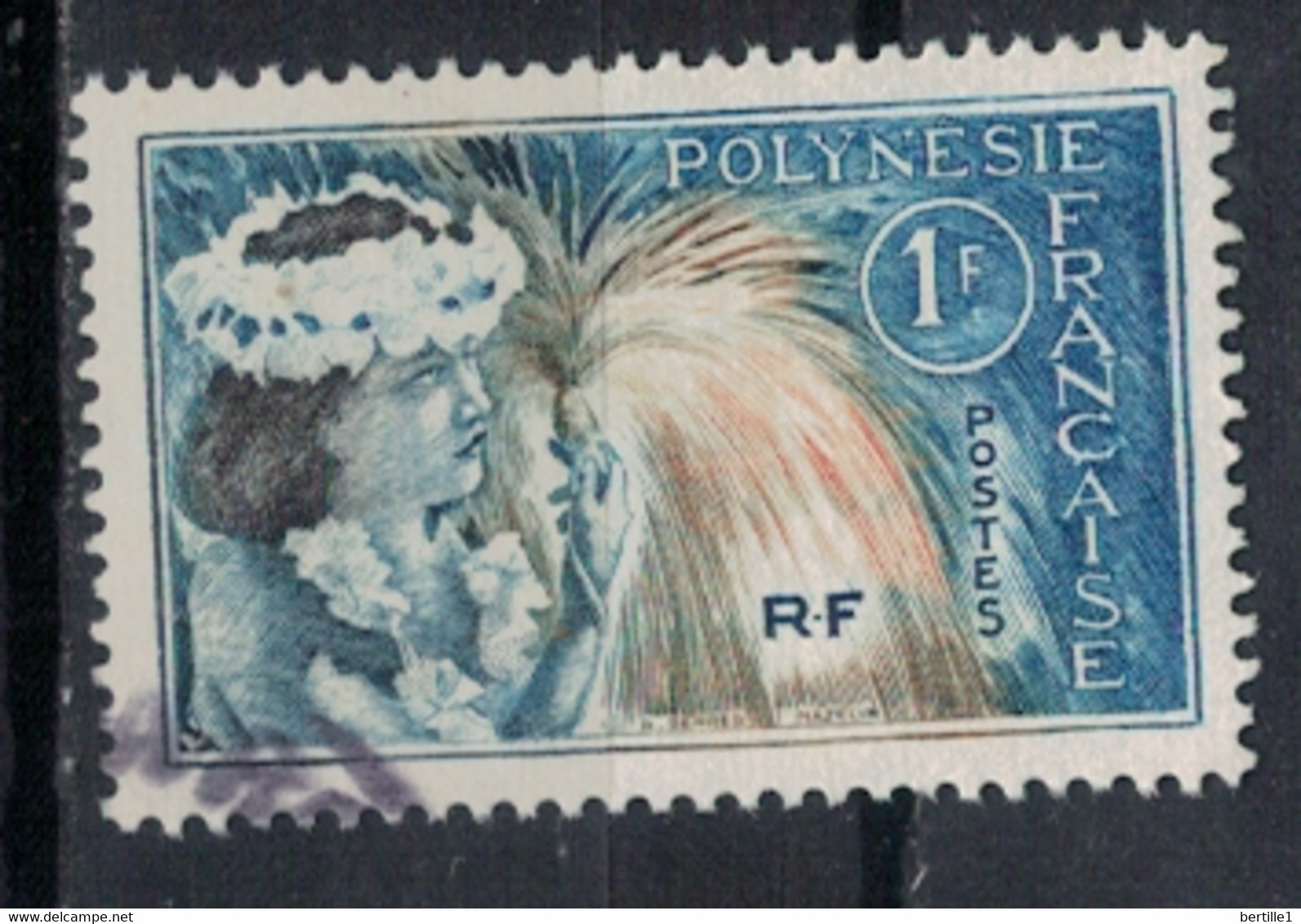 POLYNESIE            N°  YVERT  27(3)  OBLITERE     ( OB    06/ 06 ) - Used Stamps