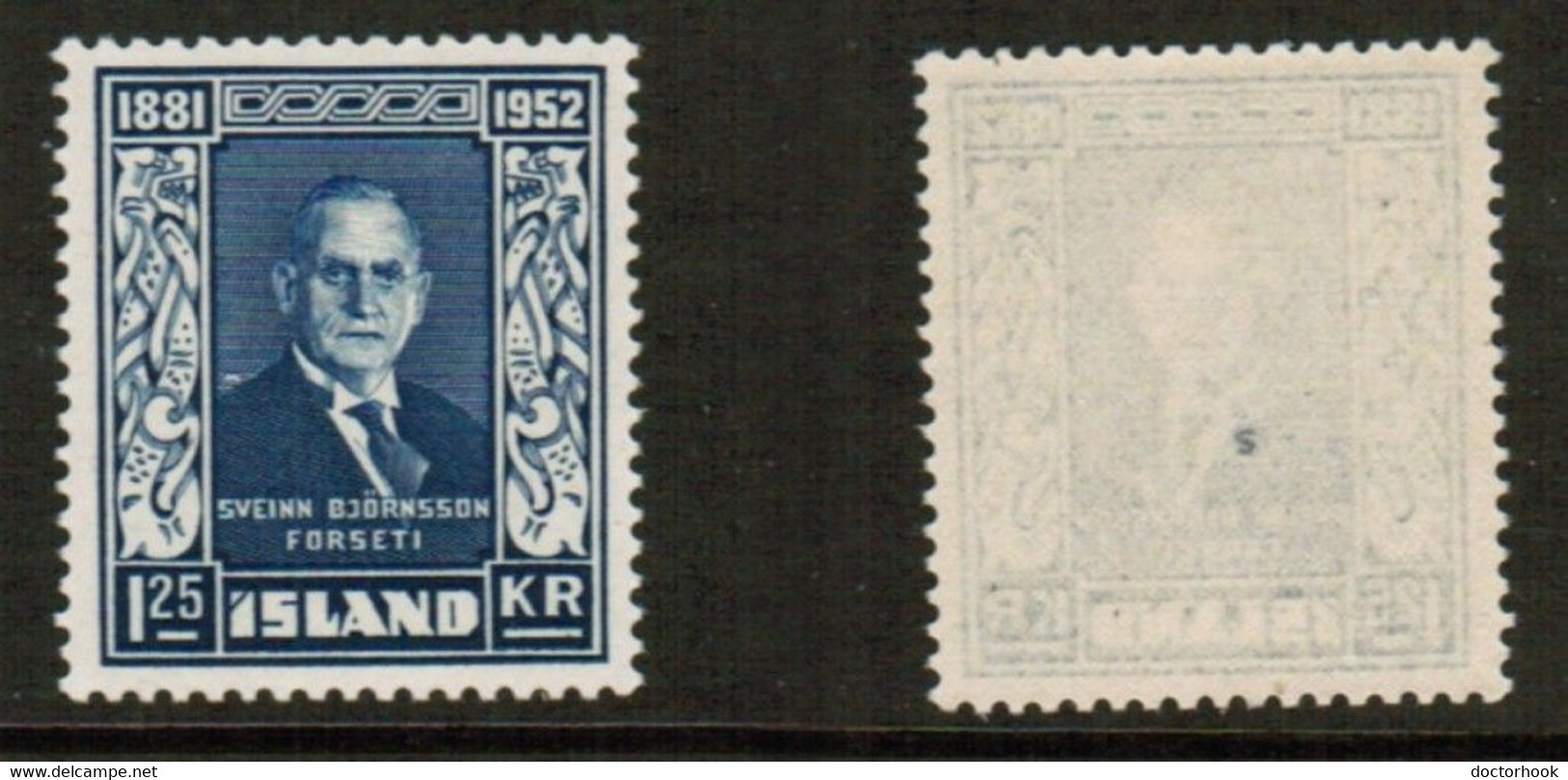 ICELAND   Scott # 274* MINT LH (CONDITION AS PER SCAN) (Stamp Scan # 861-2) - Neufs