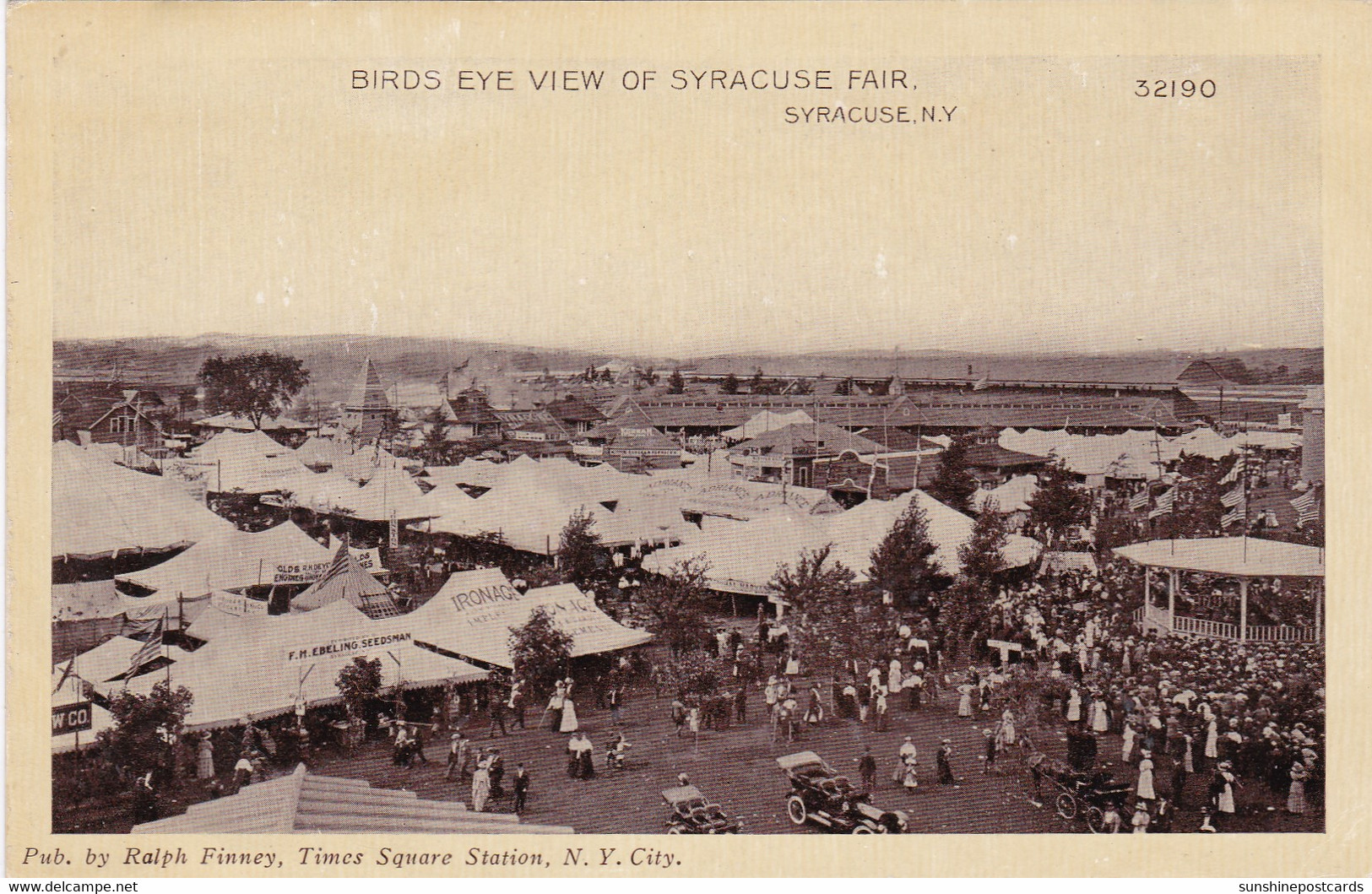 New York Syracuse Fair Birds Eye View - Syracuse