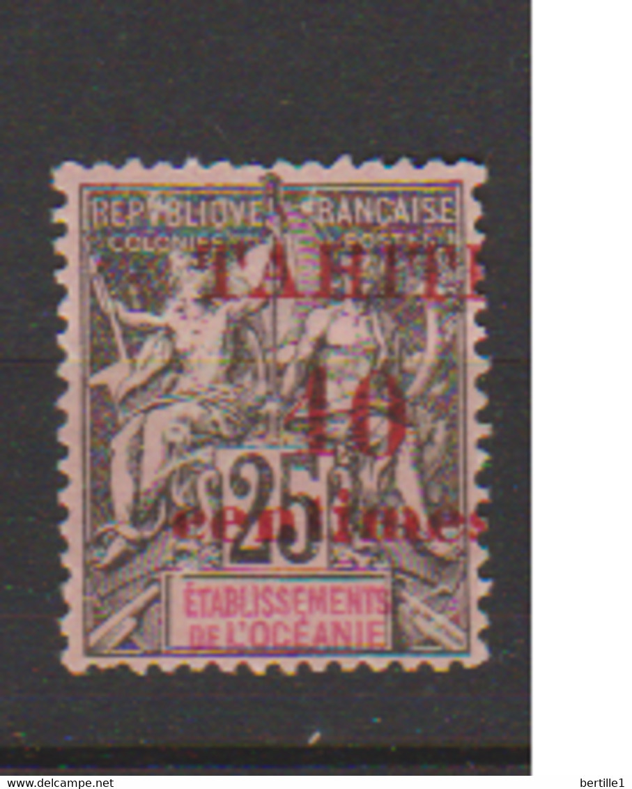 TAHITI       N°  YVERT 31 NEUF AVEC CHARNIERES      ( CHARN   01/ 20 ) - Unused Stamps