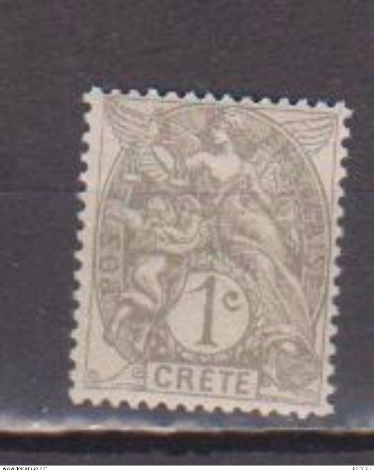 CRETE        N° YVERT  :     1     NEUF SANS GOMME        ( SG     527 ) - Unused Stamps