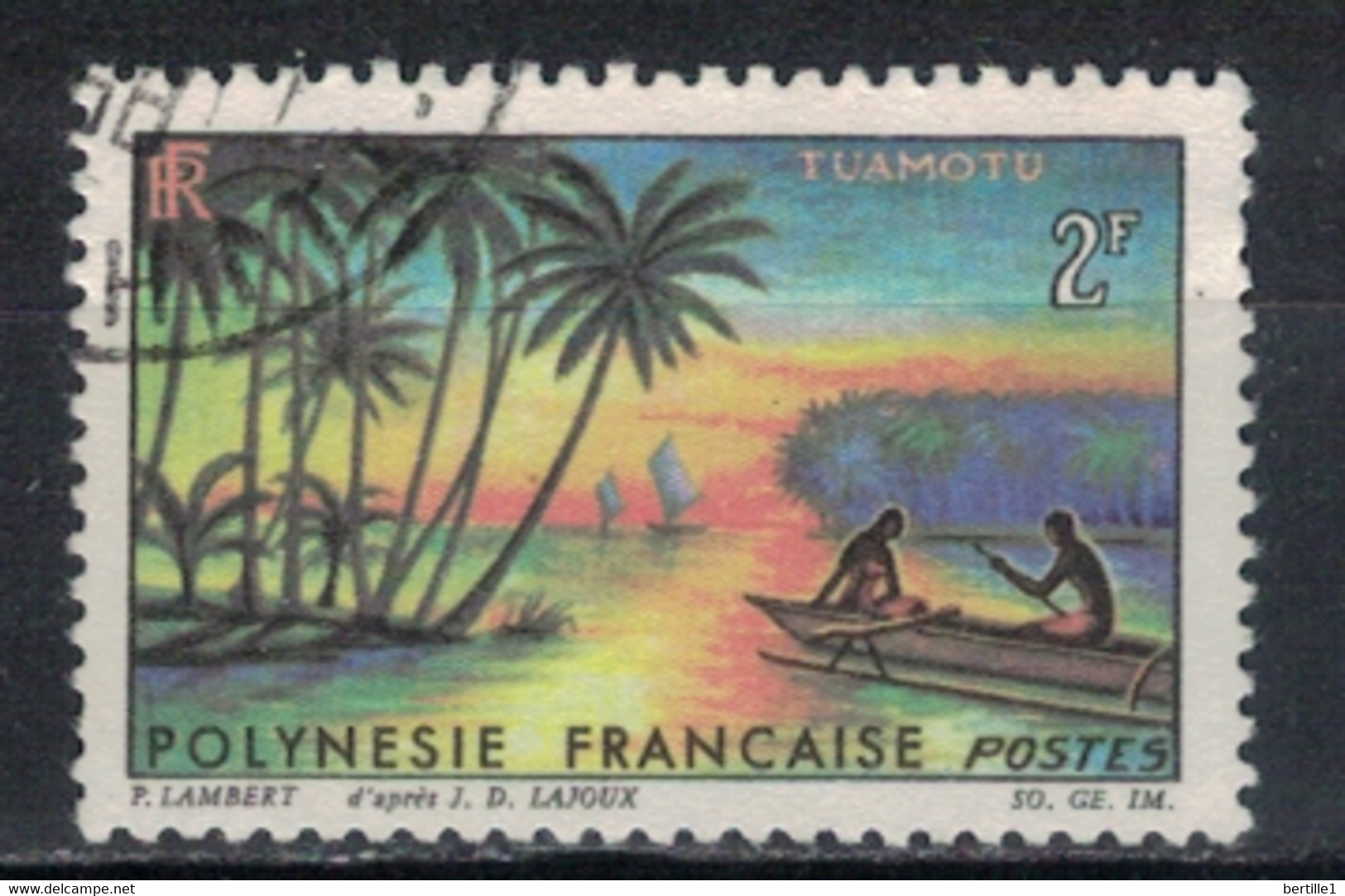 POLYNESIE            N°  YVERT  30 OBLITERE     ( OB    06/ 07 ) - Used Stamps