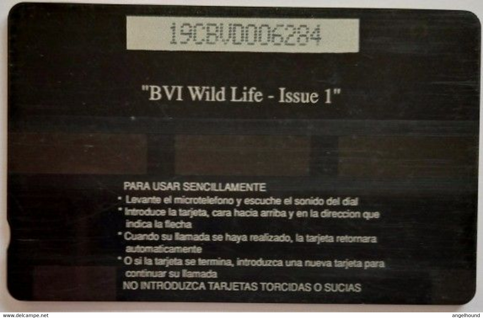 BVI CW 19CBVD US$10 "  Turtle " - Islas Virgenes