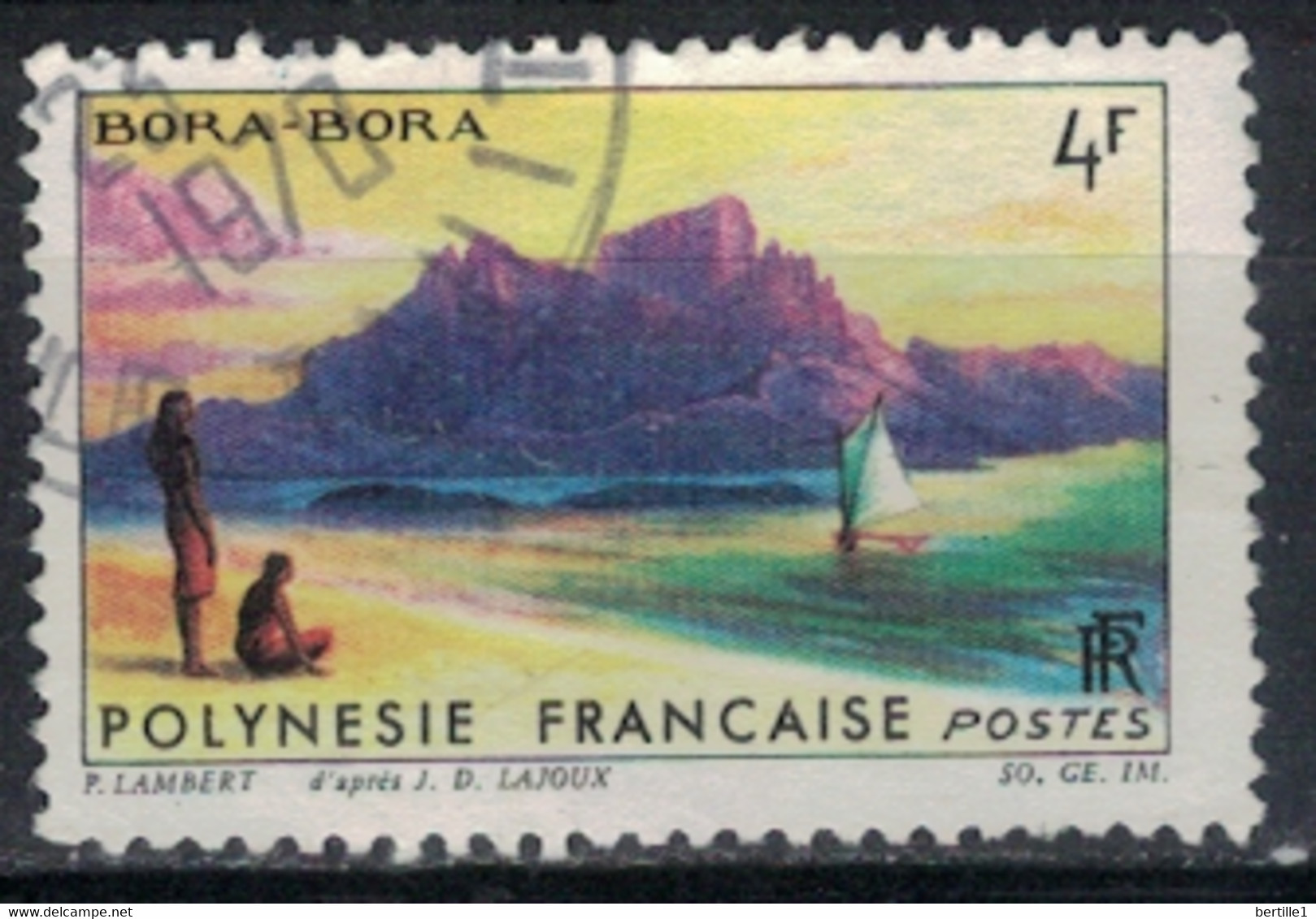 POLYNESIE            N°  YVERT  31(1)   OBLITERE     ( OB    06/ 07 ) - Used Stamps
