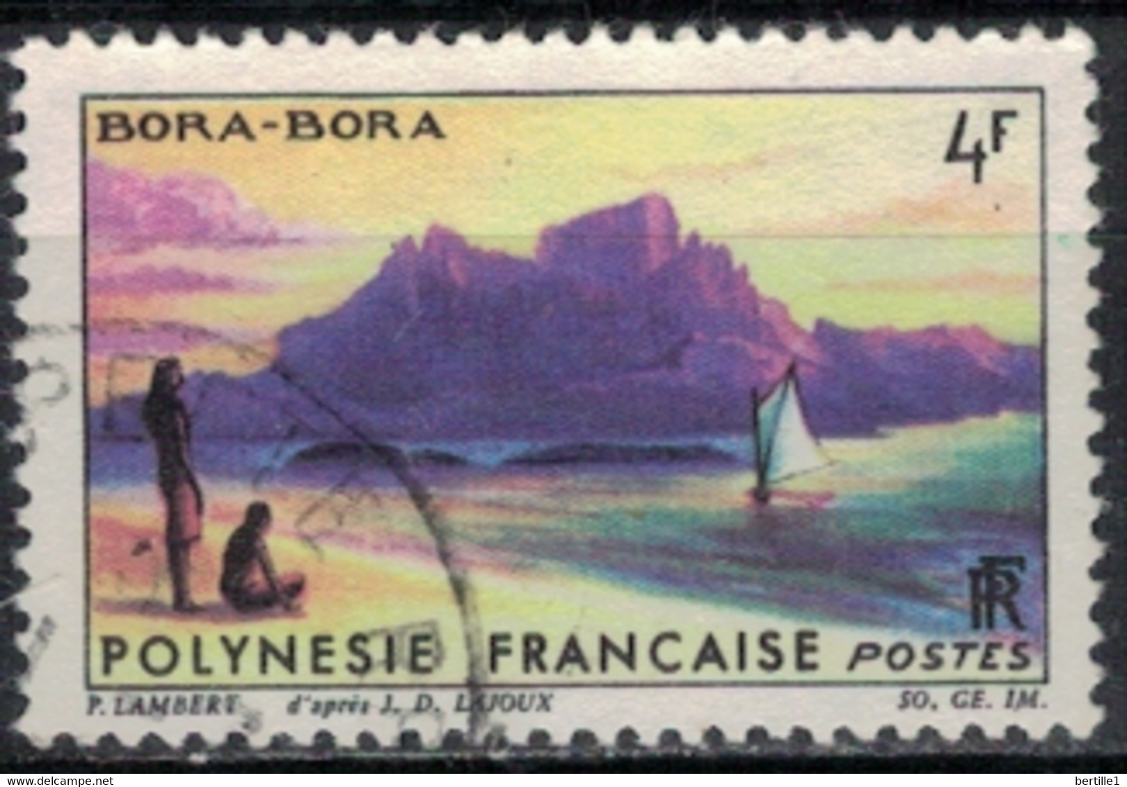 POLYNESIE            N°  YVERT  31(2)   OBLITERE     ( OB    06/ 07 ) - Used Stamps