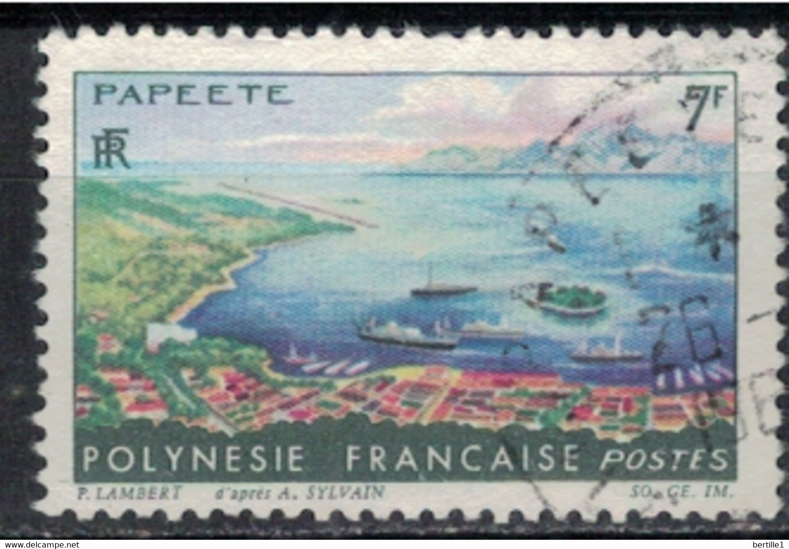 POLYNESIE            N°  YVERT  32  OBLITERE     ( OB    06/ 07 ) - Oblitérés