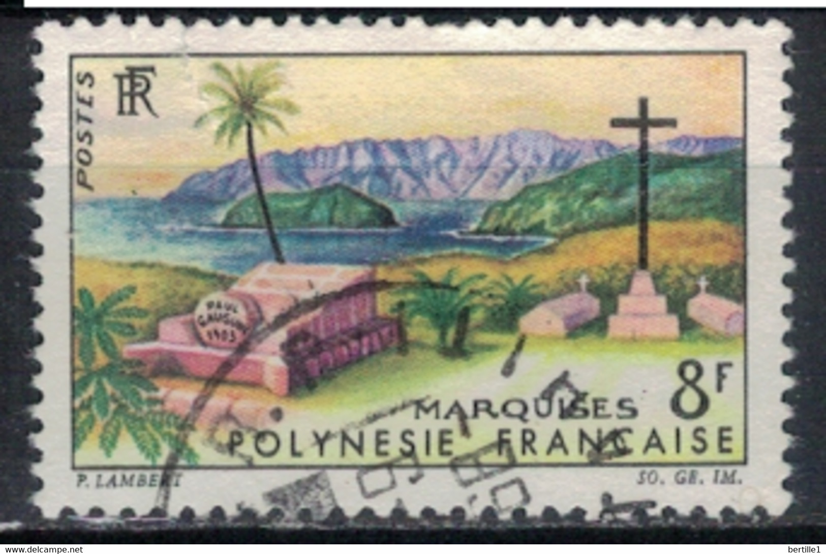 POLYNESIE            N°  YVERT  33 OBLITERE     ( OB    06/ 08 ) - Used Stamps