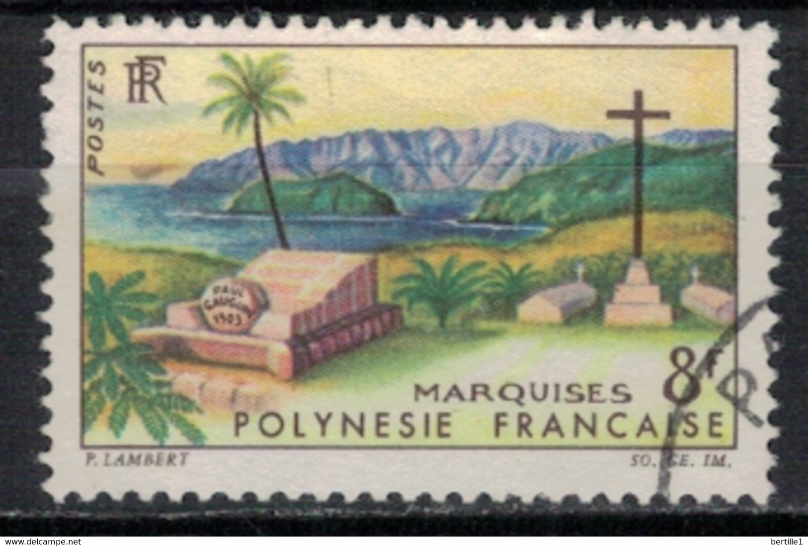 POLYNESIE            N°  YVERT  33 (1)  OBLITERE     ( OB    06/ 08 ) - Used Stamps