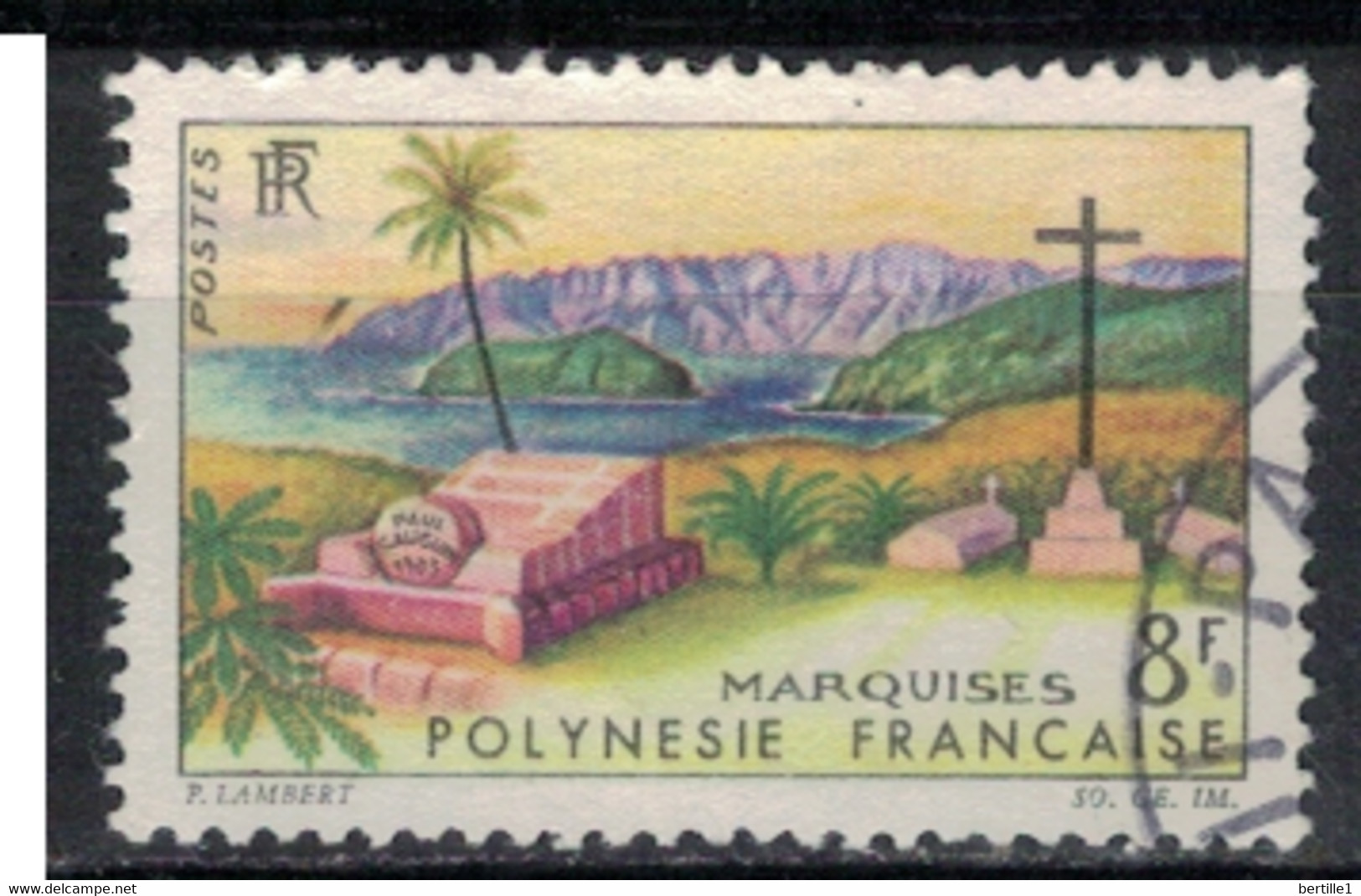 POLYNESIE            N°  YVERT  33 (2)  OBLITERE     ( OB    06/ 08 ) - Used Stamps