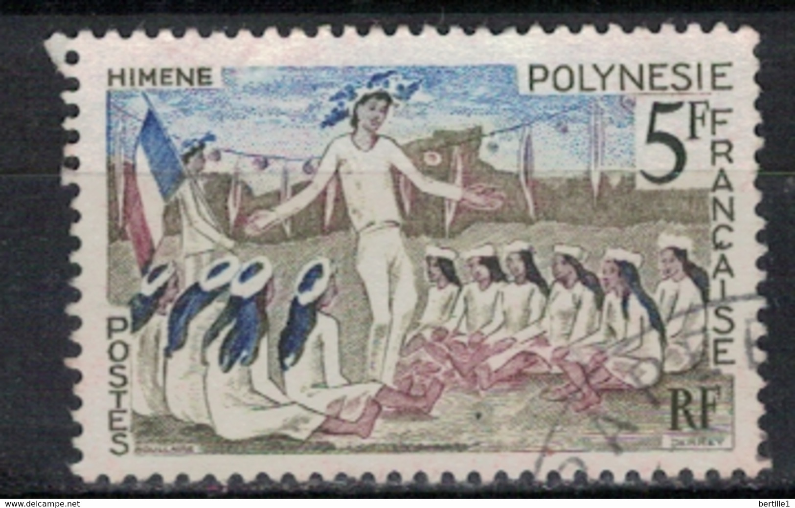 POLYNESIE            N°  YVERT  47  OBLITERE     ( OB    06/ 08 ) - Used Stamps