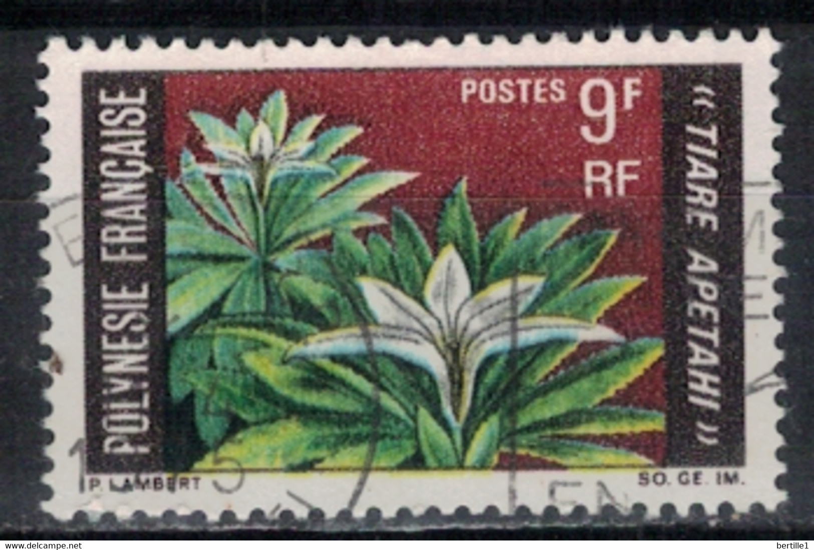 POLYNESIE            N°  YVERT  64 (1) OBLITERE     ( OB    06/ 08 ) - Used Stamps