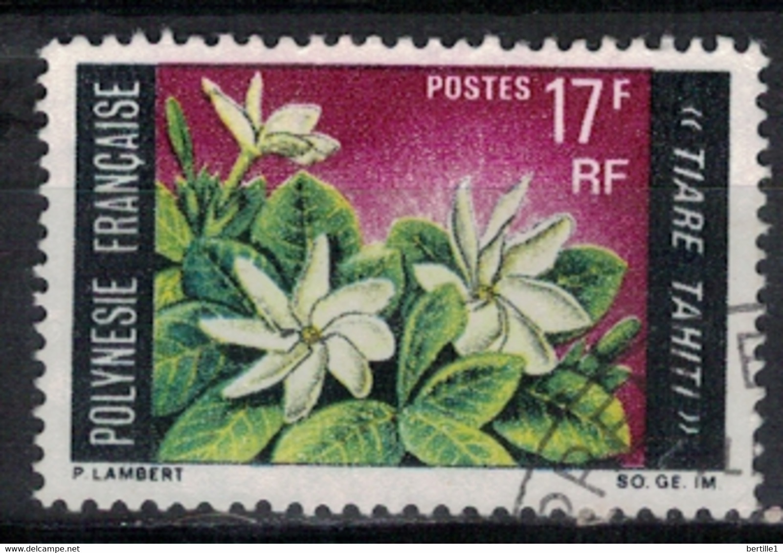 POLYNESIE            N°  YVERT  65  OBLITERE     ( OB    06/ 09 ) - Used Stamps