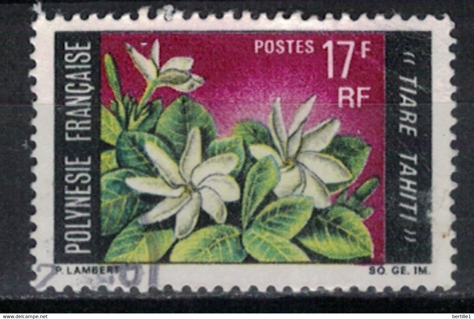 POLYNESIE            N°  YVERT  65 (1)  OBLITERE     ( OB    06/ 09 ) - Used Stamps