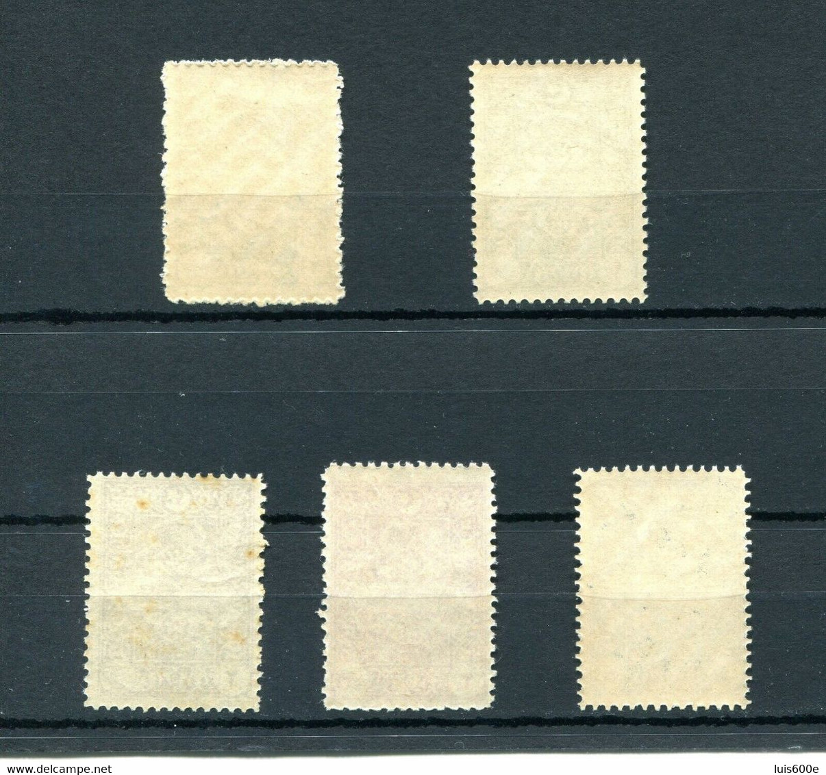 1923.TURQUIA.TURKEY.TAXE.YVERT 64/68**.NUEVOS SIN FIJASELLOS(MNH).CATALOGO 70€ - Unused Stamps