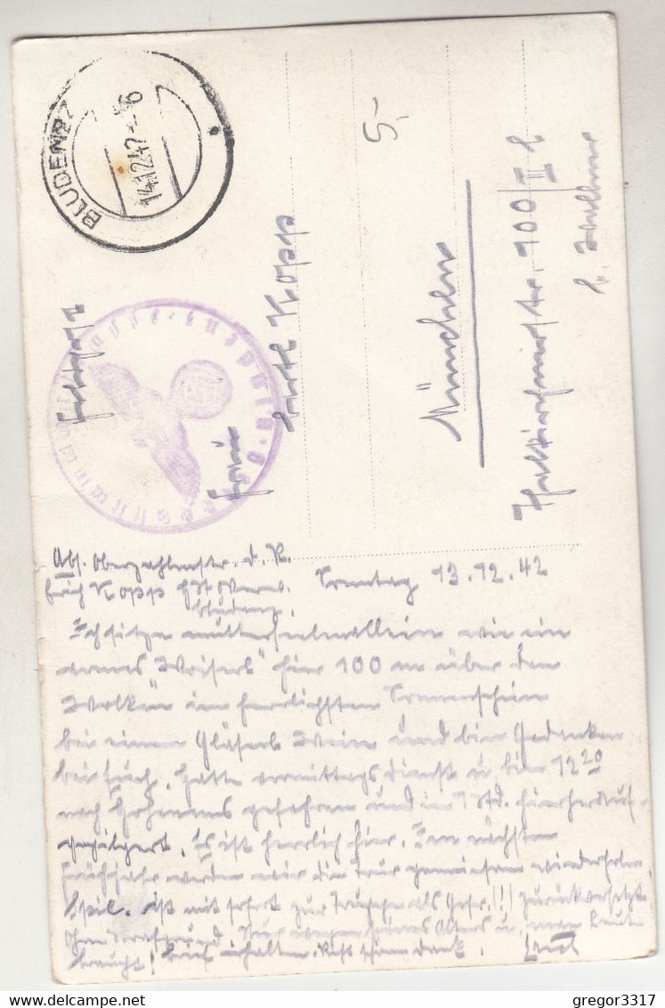 C3794) Schloss GLOPPER - HOHENEMS - Feldpost 14.12.1942 - Hohenems