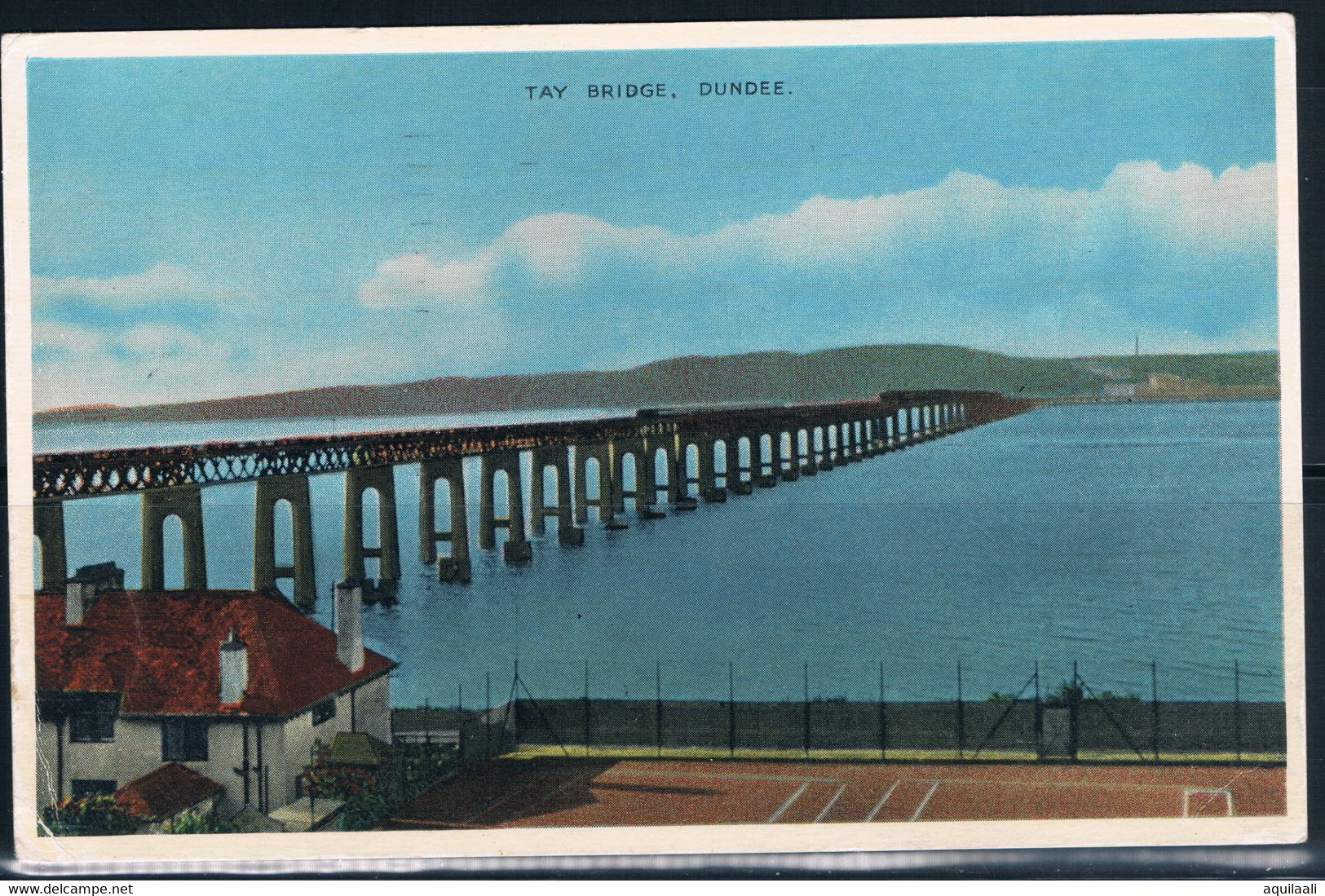 Tay Bridge, Dundee, Scotland. 1959 Postcard. - Angus