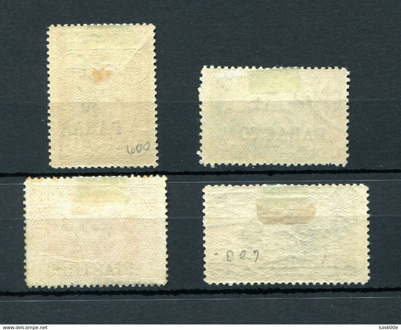 1921.TURQUIA.TURKEY.YVERT 626/29*.NUEVOS CON FIJASELLOS(MH). - Neufs