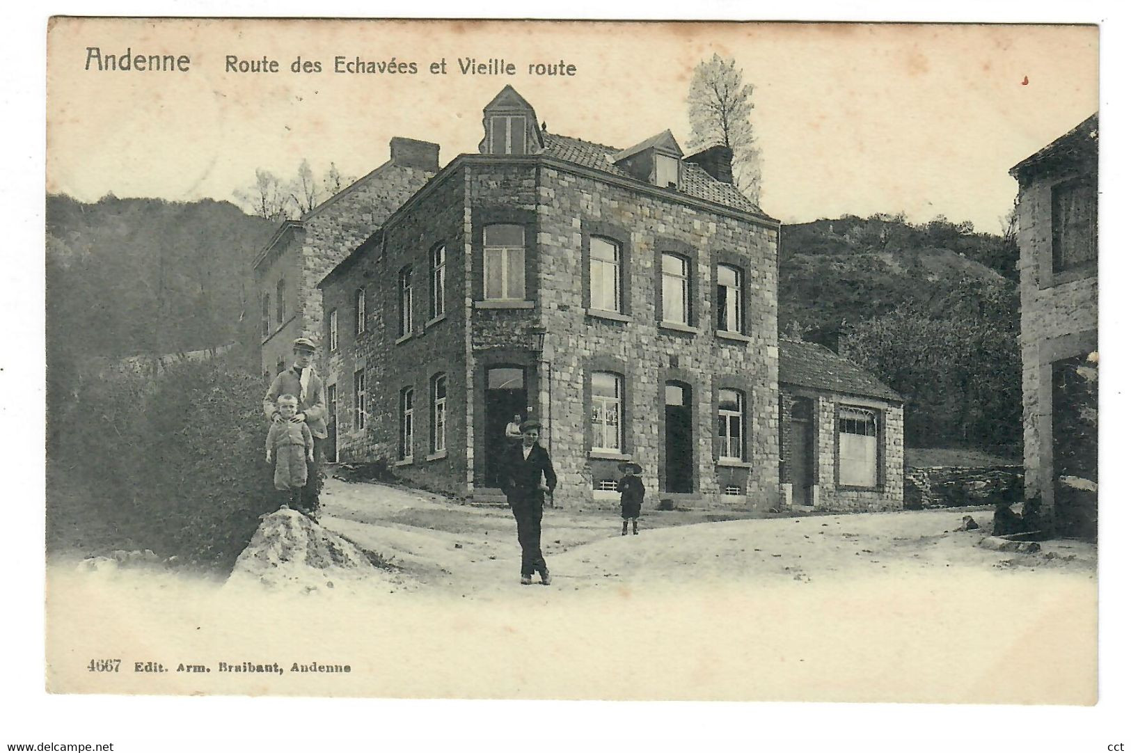 Andenne  Route Des Echavées Et Vieille Route    Edit Arm Braibant N° 4667 - Andenne