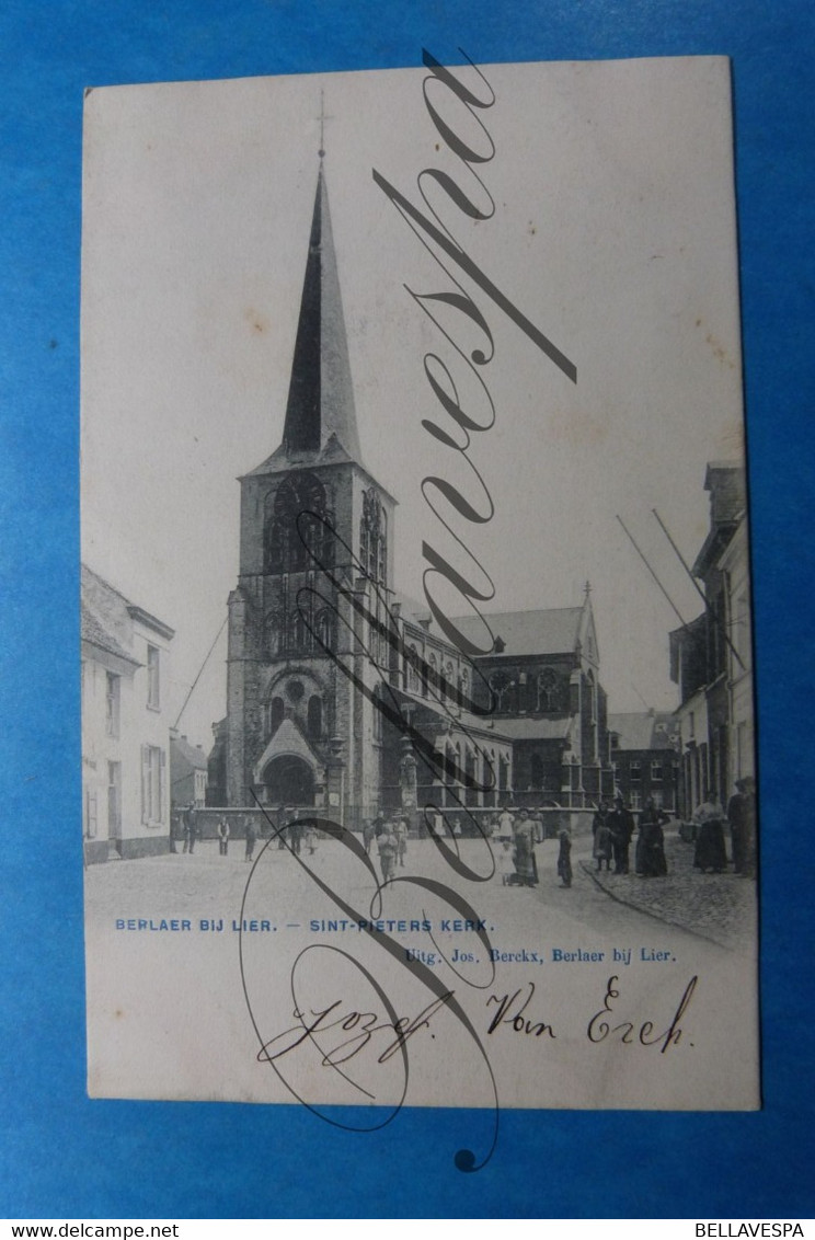 Berlaar Sint-Pieters- Kerk  Uitg. J.Berckx 1908 - Antwerpen