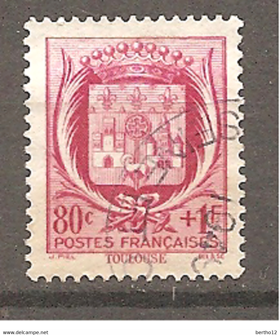 FRANCE Y&T N° 530 : "1ère Série Armoiries De Villes" - Cachet Rond - Oblitérés - 1941-66 Escudos Y Blasones