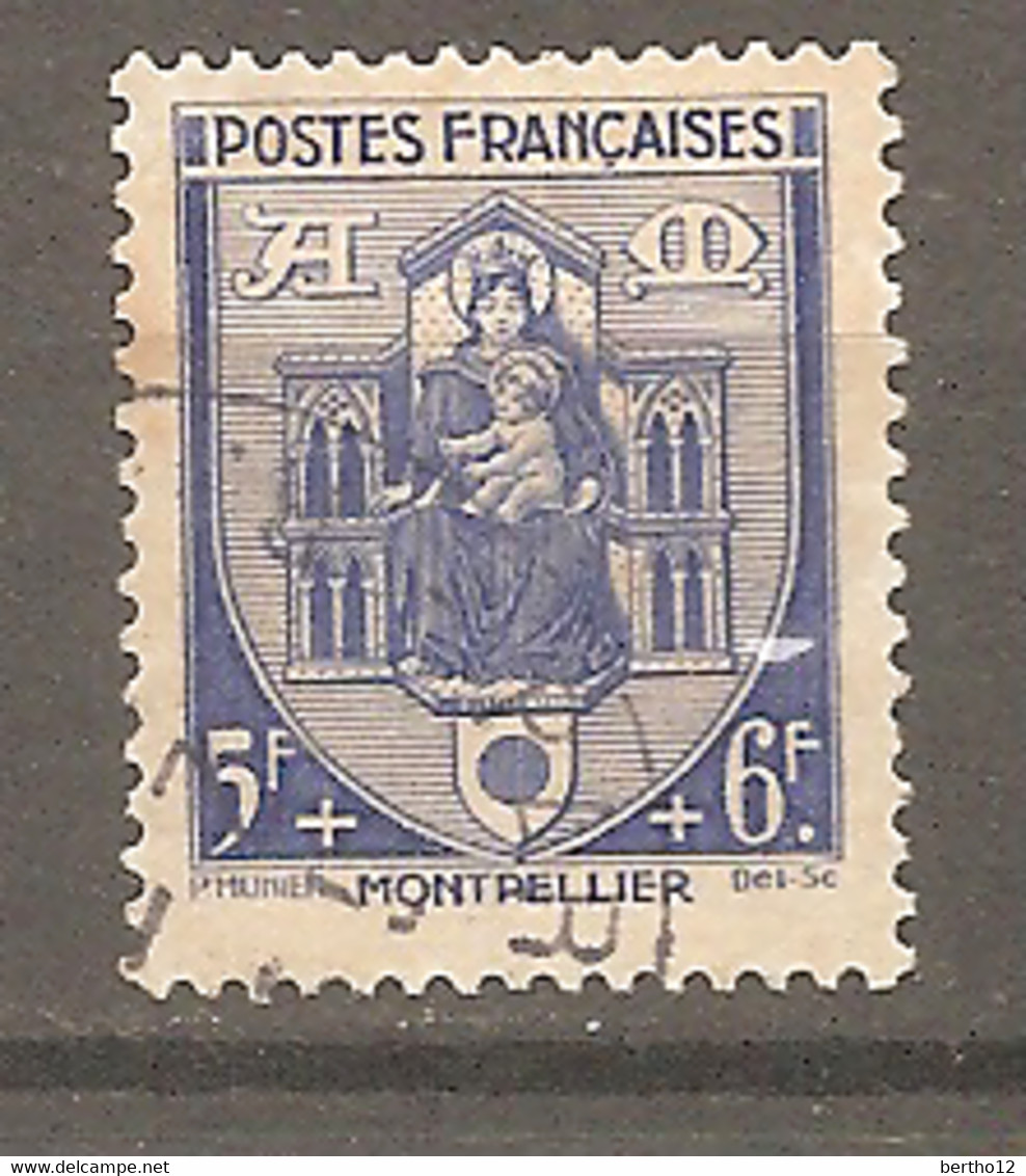 FRANCE Y&T N° 536 : "1ère Série Armoiries De Villes" - Cachet Rond - Oblitérés - 1941-66 Escudos Y Blasones