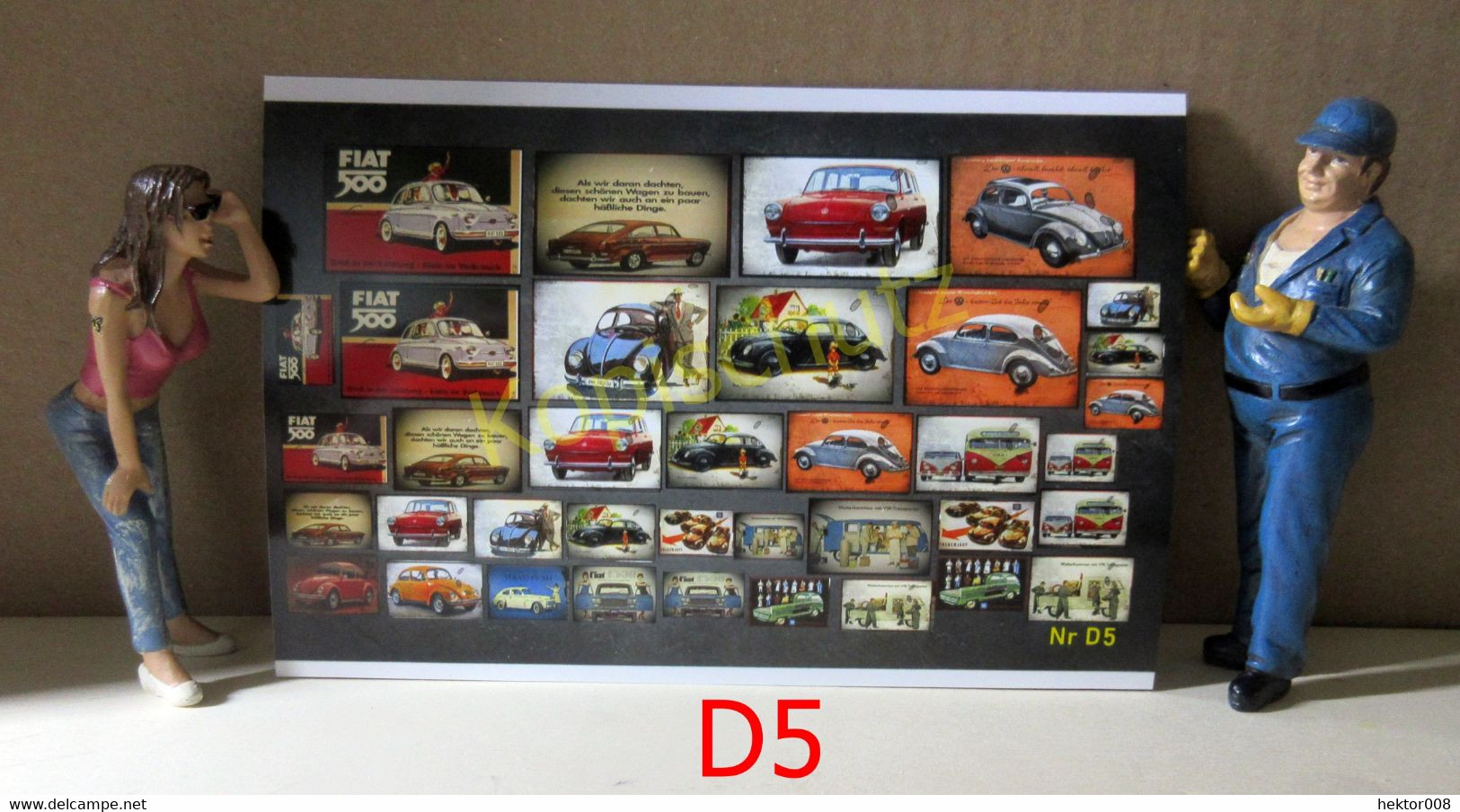 Werbung Für Diorama Modellbau, Garage Nr D5 - Vitrinen & Displays