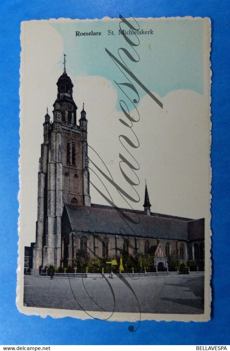 Roeselare 3 X Cpa Kerk - Röselare