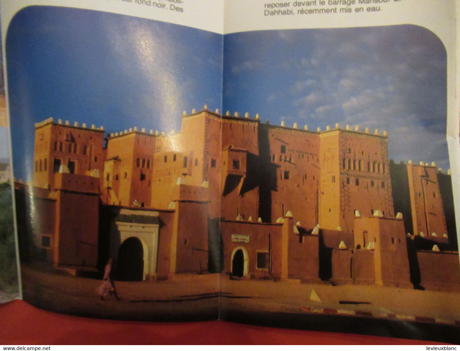 Document ancien/MAROC/Route des KASBAHS /Carte  et présentation illustrée/ Office  Marocain du Tourisme/1989   PGC464