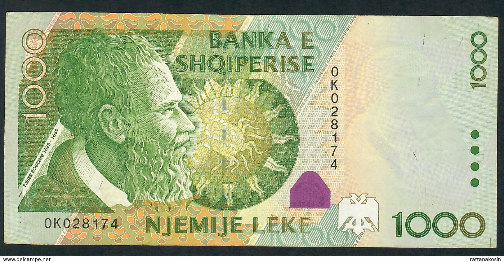 ALBANIA P69 1000 LEKE 2001  #OK  FINE - Albanien