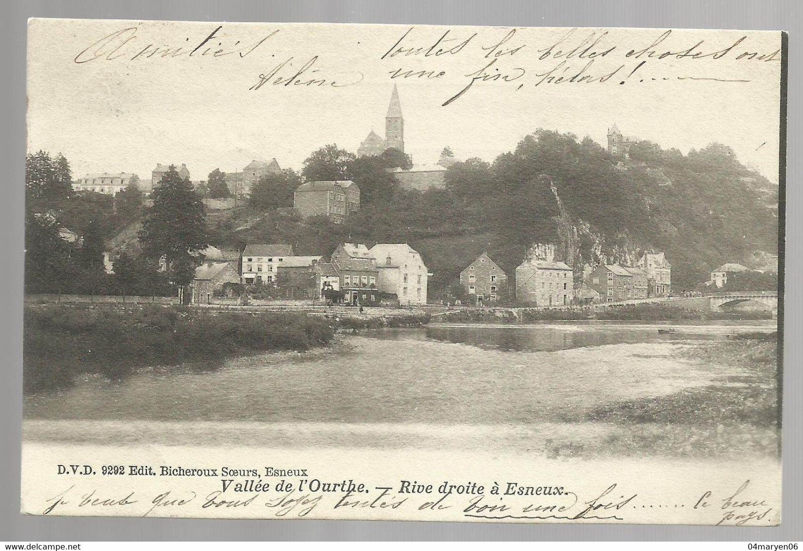 ***  ESNEUX  ***  -  Vallée De L'Ourthe / Rive Droite à Esneux  -    Zie / Voir Scan's - Esneux