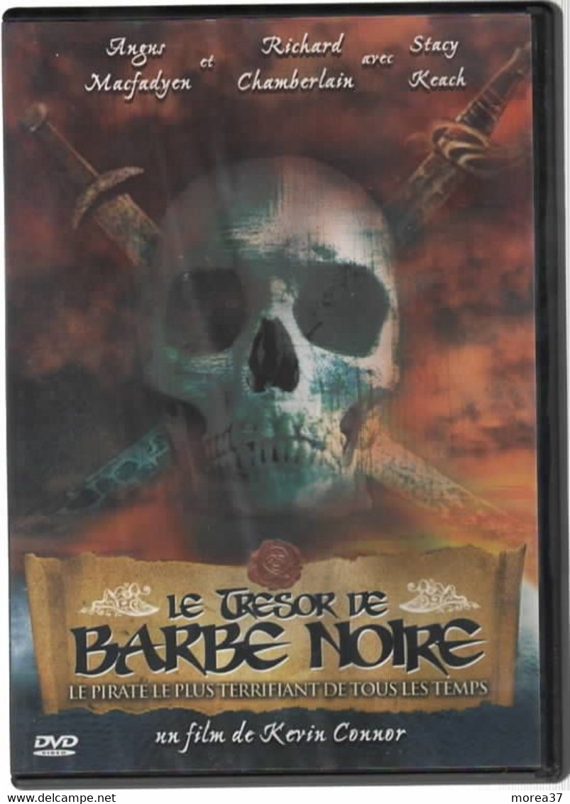 LE TRESOR DE BARBE NOIRE  Avec ANGUS MACFADYEN Et RICHARD CHAMBERLAIN         C36 - Action, Aventure